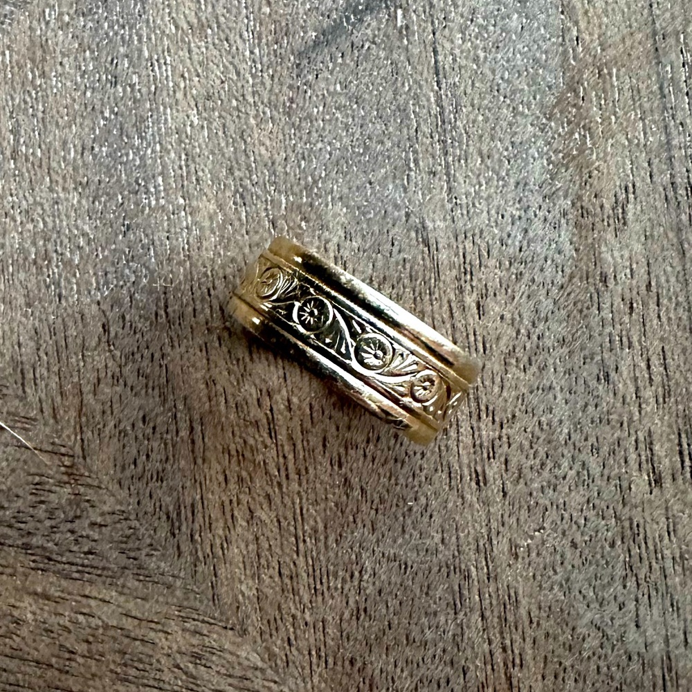 Vintage 14k gold cigar band